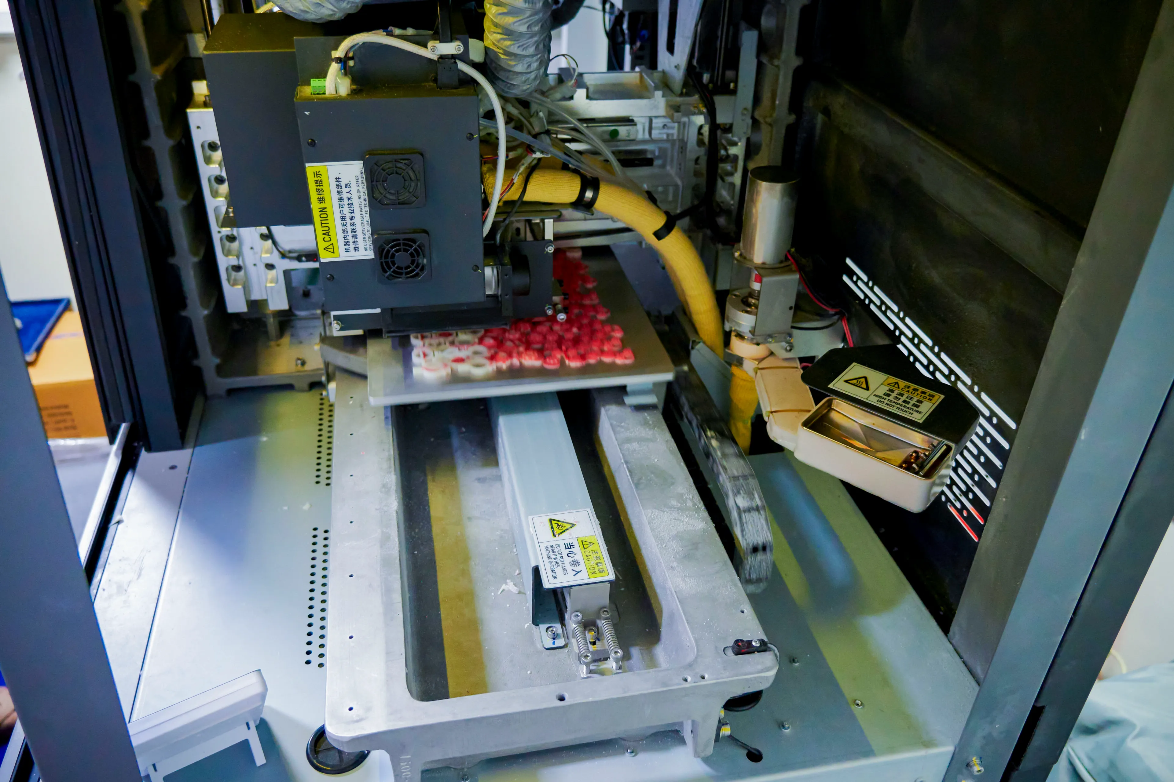 Modern machines and finishing process